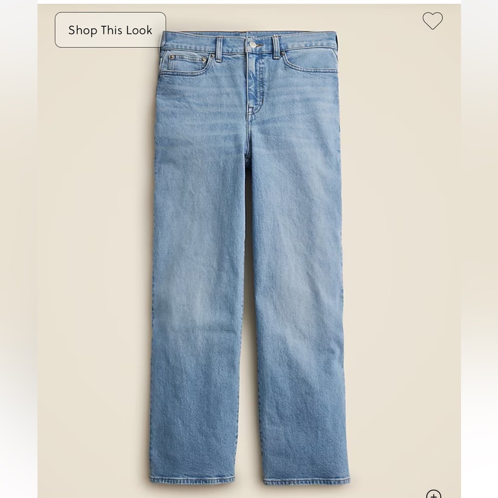 JCrew slim wide jean NWT